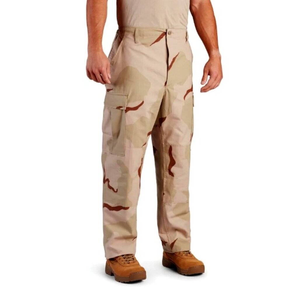 Propper Men's 100% Cotton Men's Classic Button Fly Cargo BDU Trouser - SR